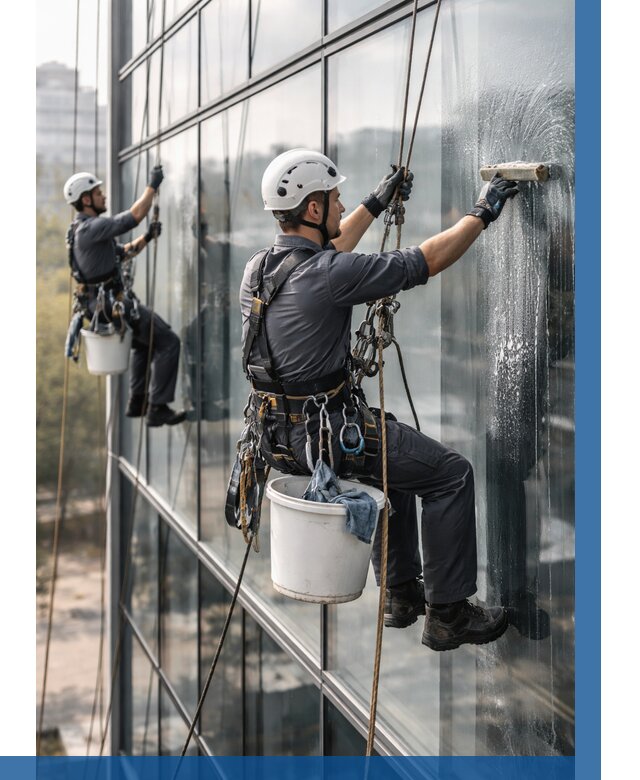 Мойка сплошного остекления в Отрадном, заказать от 326 р.| ВЫСОТНИК-Трд