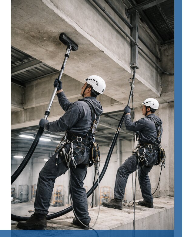 Обеспыливание потолочных конструкций в Отрадном от 272 р. |ВЫСОТНИК-Трд