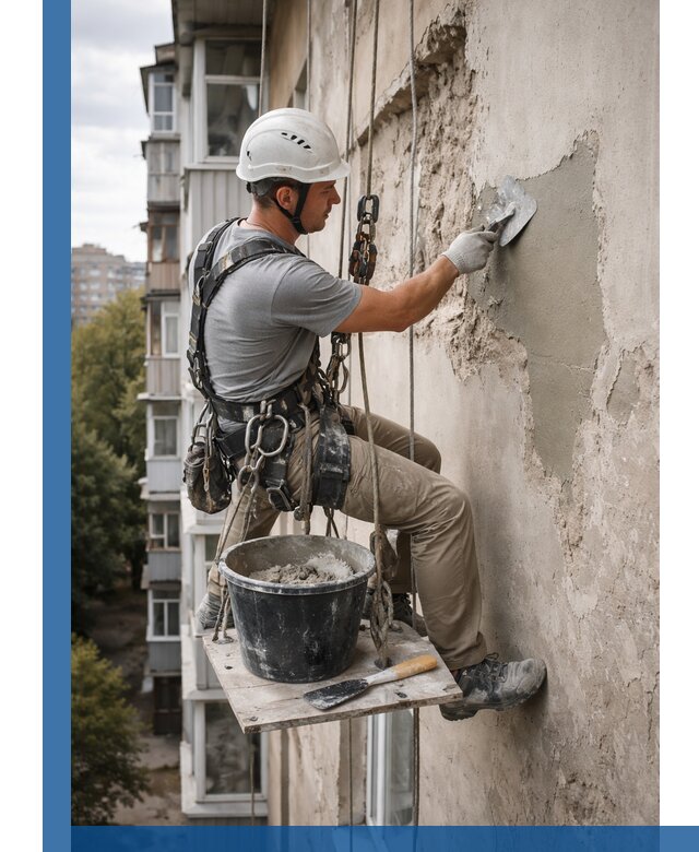 Восстановление фасадной штукатурки в Отрадном с гарантией качества