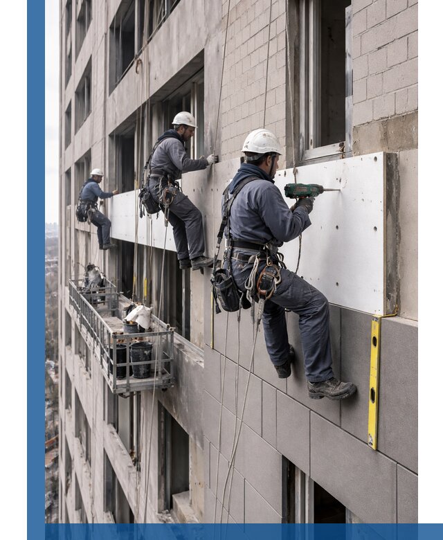 Монтаж фасадных термопанелей высокого качества в Отрадном