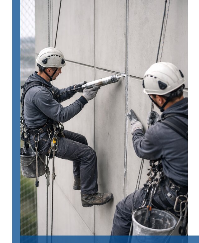 Первичная герметизация швов фасадов и кровель в Отрадном