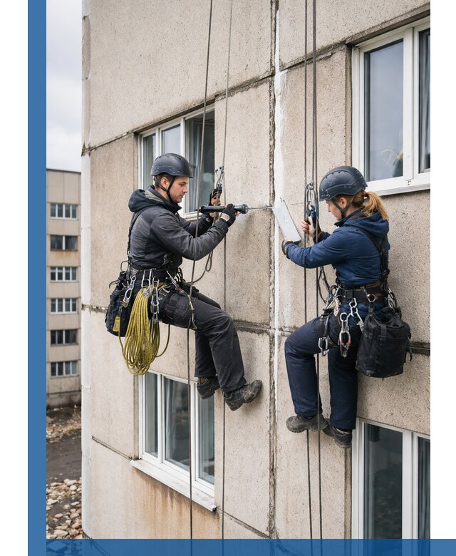 Герметизация межпанельных швов тёплым швом в Отрадном