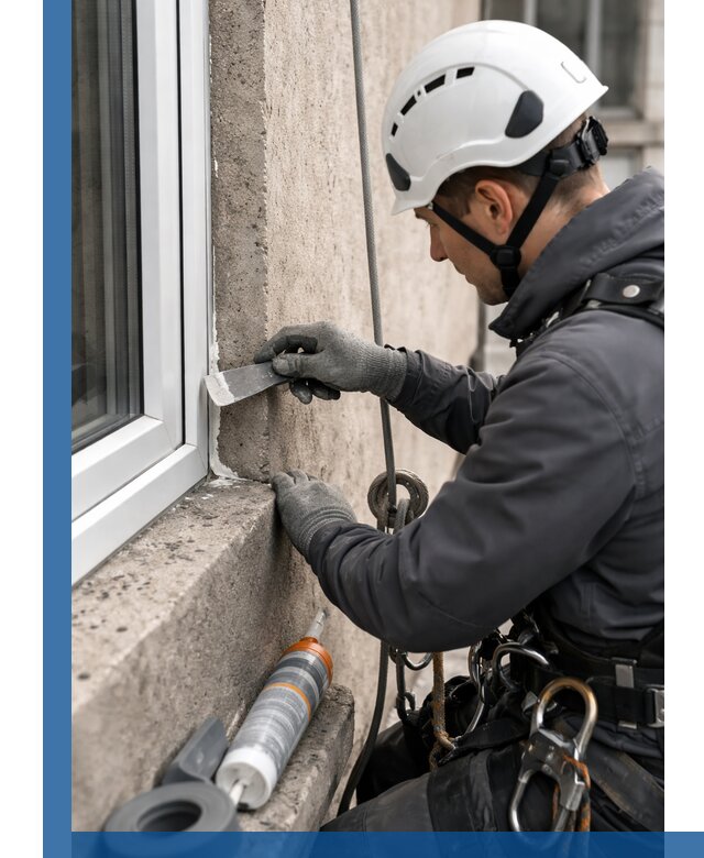 Герметизация монтажных швов окон в Отрадном с гарантией качества