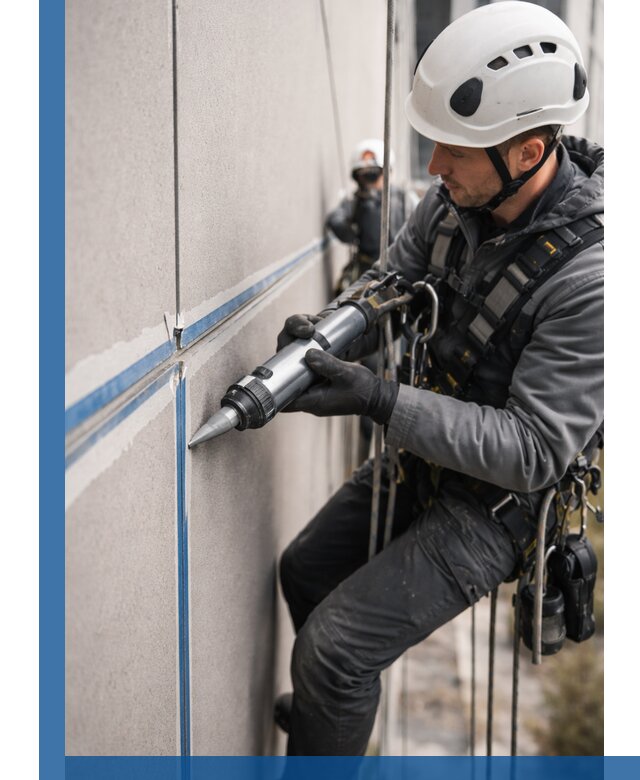 Герметизация стыков фасадных панелей в Отрадном качественно и быстро