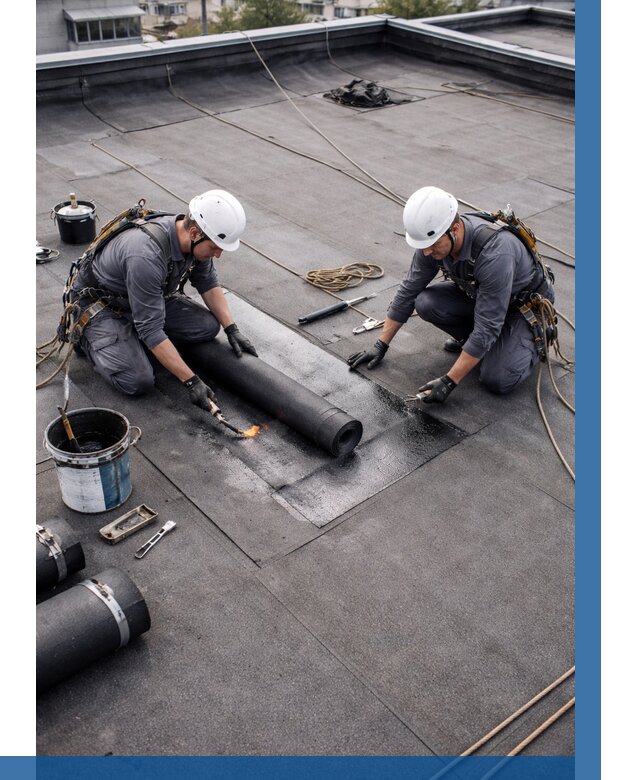 Ремонт мягкой кровли под ключ в Отрадном от 761 р. | ВЫСОТНИК-Трд