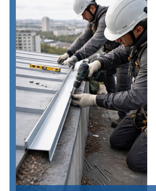 Монтаж капельника на кровле в Отрадном с гарантией качества