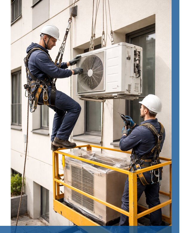 Демонтаж внешнего блока кондиционера в Отрадном от 3805 р. | ВЫСОТНИК-Трд