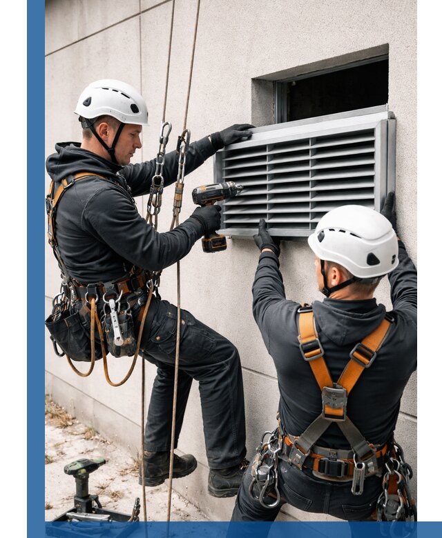 Монтаж вентиляционных решеток в Отрадном профессиональный сервис