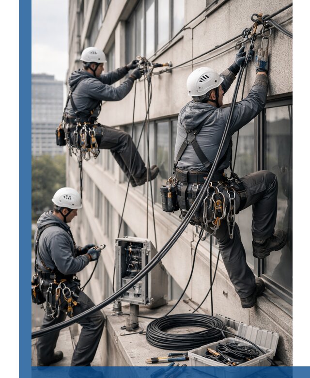 Прокладка оптоволоконного кабеля в Отрадном под ключ с тестированием