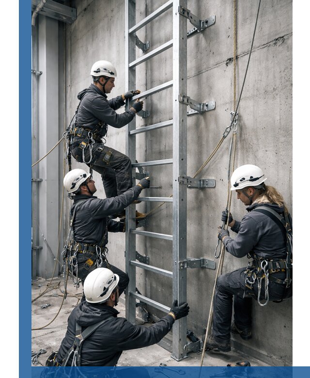 Монтаж металлических лестниц в Отрадном под ключ со гарантией