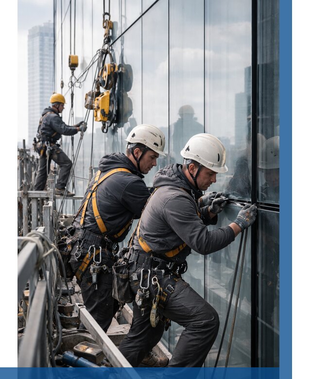 Структурное остекление фасадов в Отрадном от 10327 р. | ВЫСОТНИК-Трд