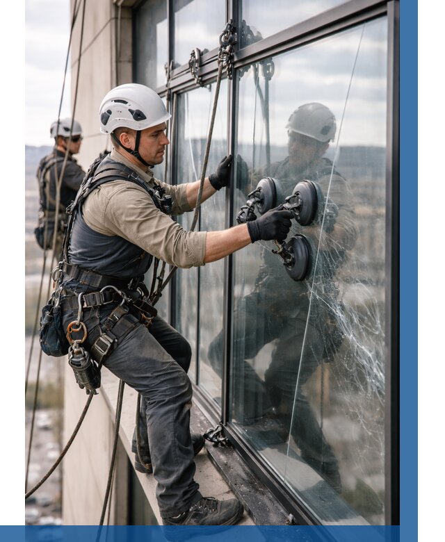 Замена стекла в витраже в Отрадном под ключ от 9240 р. | ВЫСОТНИК-Трд