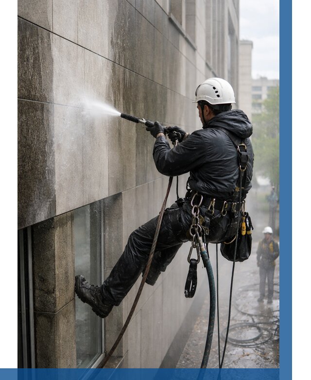 Гидроструйная очистка поверхностей в Отрадном от 924 р. | ВЫСОТНИК-Трд