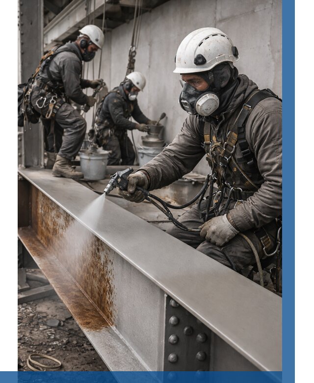 Антикоррозионная покраска металла в Отрадном от 761 р. | ВЫСОТНИК-Трд