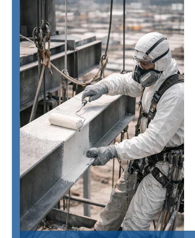 Профессиональная огнезащитная обработка металлоконструкций в Отрадном