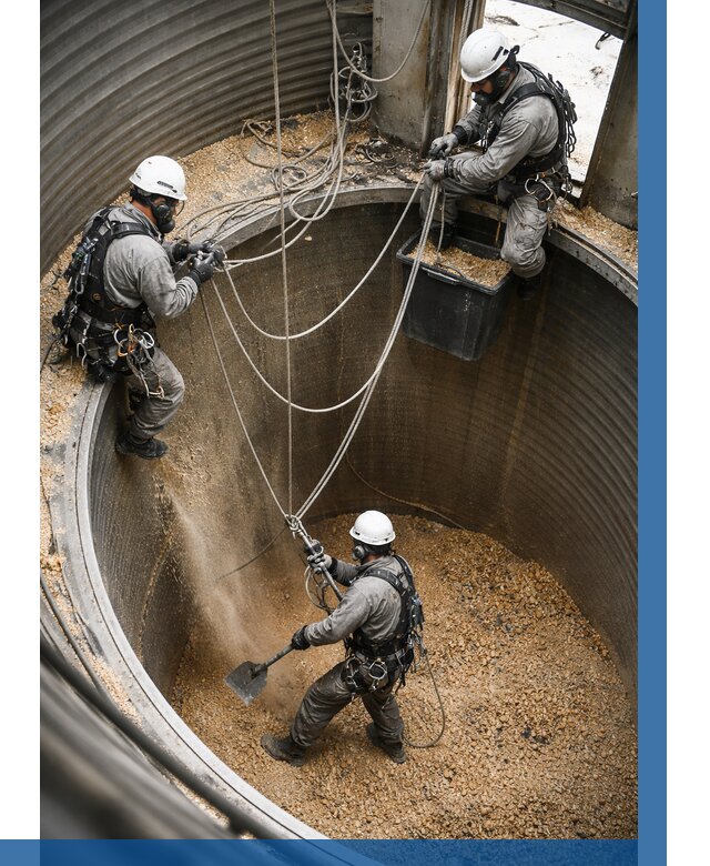 Чистка зерновых бункеров в Отрадном от 13044 р. | ВЫСОТНИК-Трд