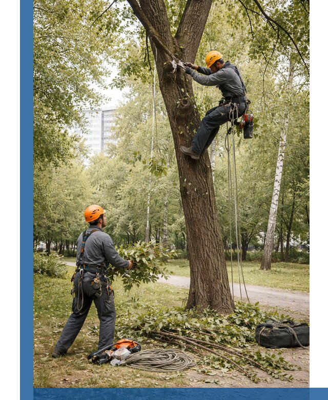 Санитарная обрезка деревьев в Отрадном, профессионально и безопасно