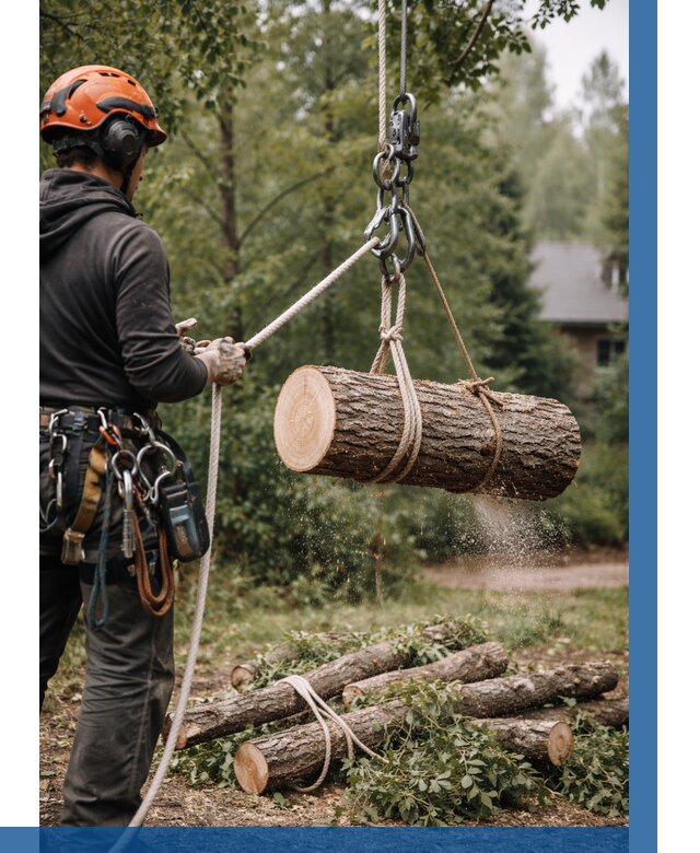 Валка деревьев частями в Отрадном от 8153 р. | ВЫСОТНИК-Трд